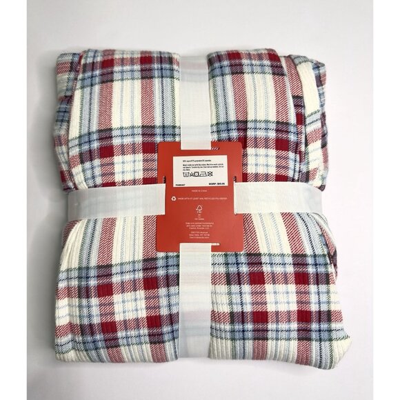 GapBody Women’s L Plaid Thermal Pajama Sleep Set NWT Holiday Christmas - Picture 2 of 2